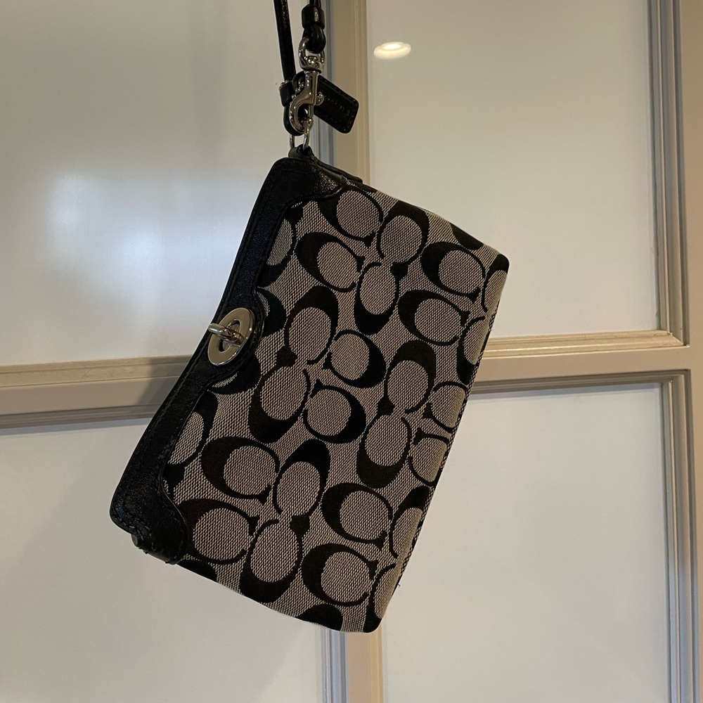 Coach wristlet